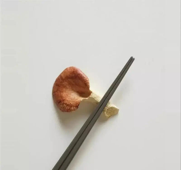 MUSHROOM SHAPED CUTLERY AND CHOPSTICK HOLDER french mushroom selection gift ideas dinnerware serveware kitchen and dining