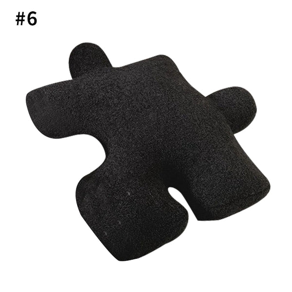 puzzle piece plush decorative cushion throw pillow homeware decor plush