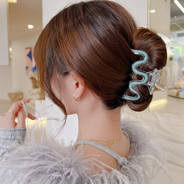y2k hair claw hair accessories clip jewelry fun young hairdo bun