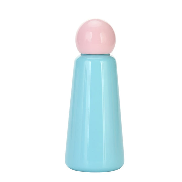 stainless steel thermos water bottle flask candy colour color pastel cute bottle