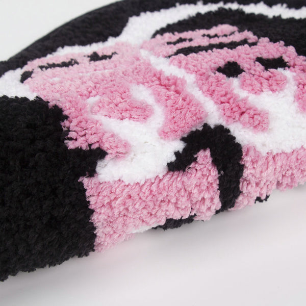 heart shaped cow print hello hello area rug bath mat bathroom rug home decor homewares tufted soft rugsheart shaped cow print hello hello area rug bath mat bathroom rug home decor homewares tufted soft rugs