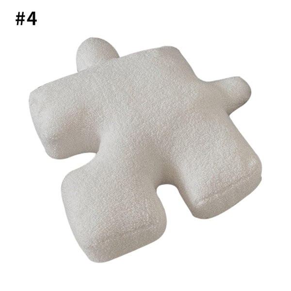 puzzle piece plush decorative cushion throw pillow homeware decor plush