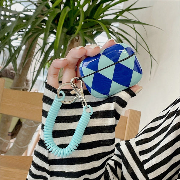 checkered airpod case airpod pro protection punk fun