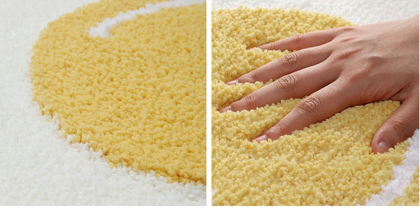 egg bathroom rug bath mat bathmat fun design