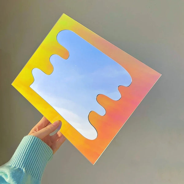 Acrylic Iridescent Decorative Mirror
