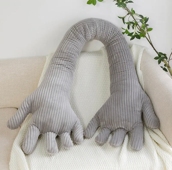 hands cushion throw pillow soft home decor homewares fun decor
