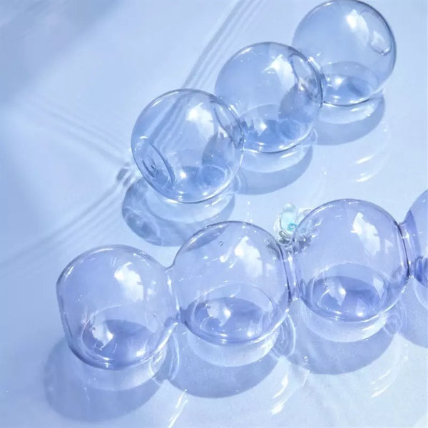 glass bubble vase decorative nordic home accessories