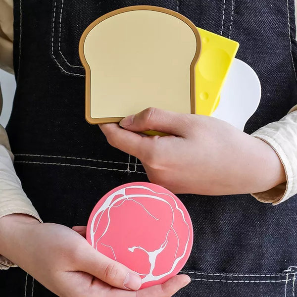 2-Piece Fun Breakfast Coaster Set