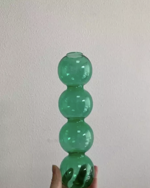 glass bubble vase decorative nordic home accessories