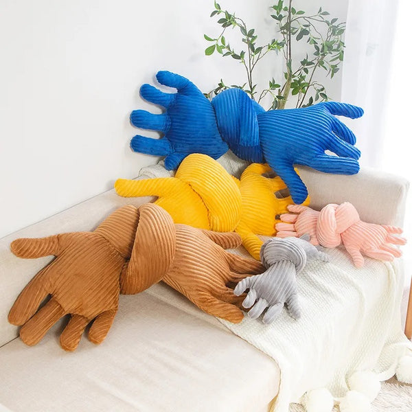 hands cushion throw pillow soft home decor homewares fun decor