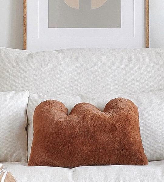 neutral colors fun shapes throw pillow decorative cushions