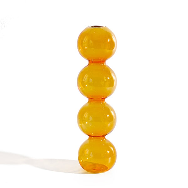 glass bubble vase candles holder nordic