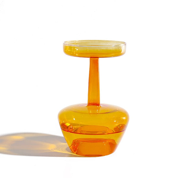 glass bubble vase candles holder nordic