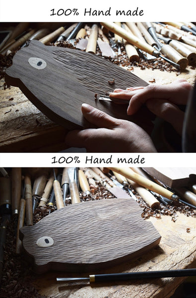 cute bear shaped cutting chopping board cheese plate serving tray natural wood