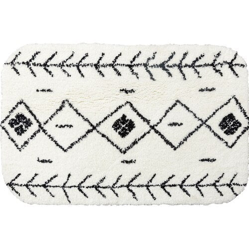 boho bath mat bathroom rug