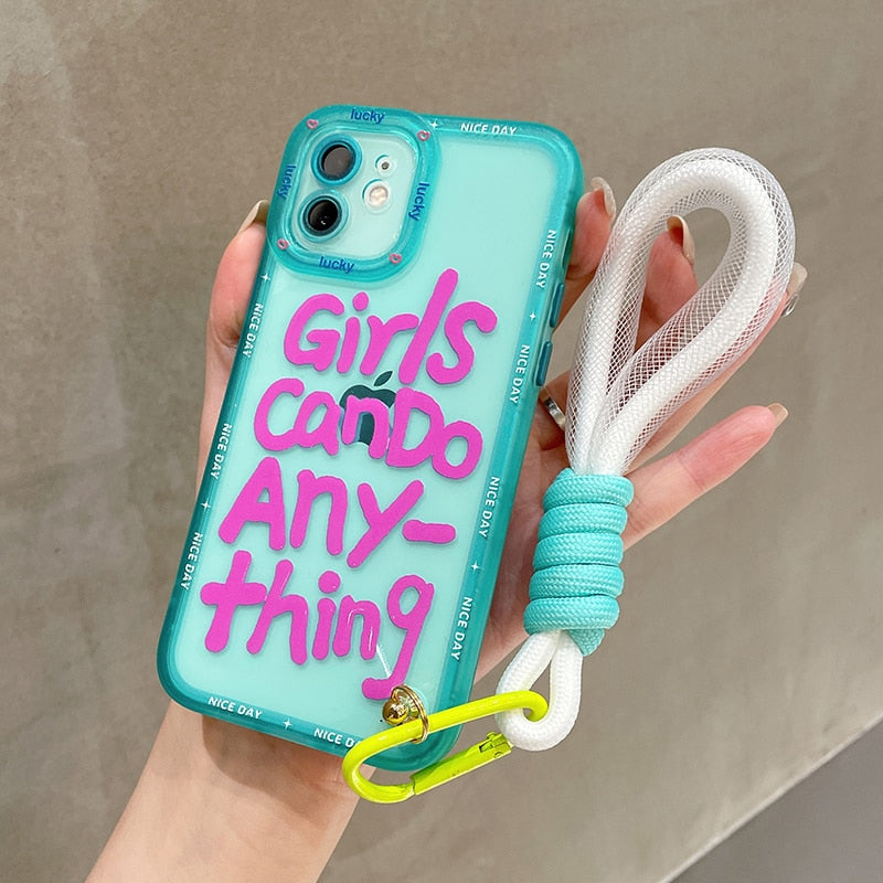 GIRLS CAN DO ANYTHING iPhone Case – Peppery Home GIRLS CAN DO ANYTHING iPhone Case – Peppery Home