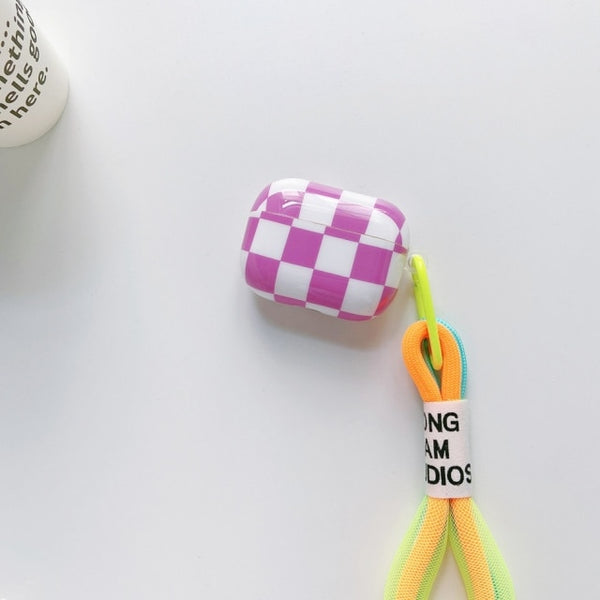 Checkered Punk AirPod Cases