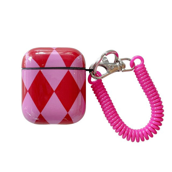 checkered airpod case airpod pro protection punk fun