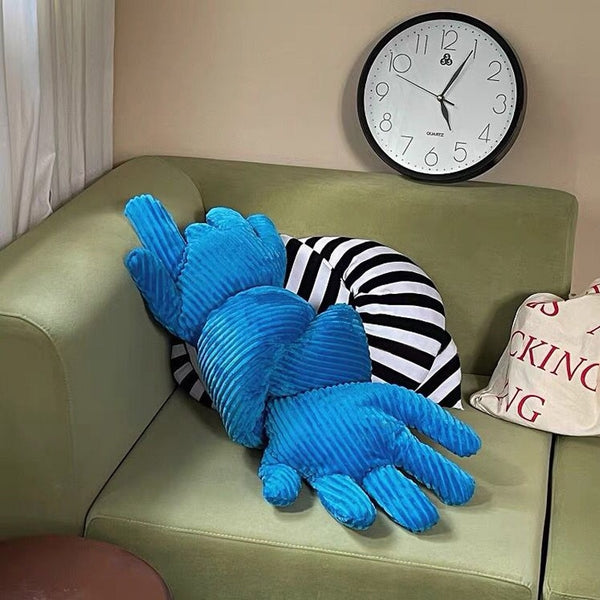 hands cushion throw pillow soft home decor homewares fun decor