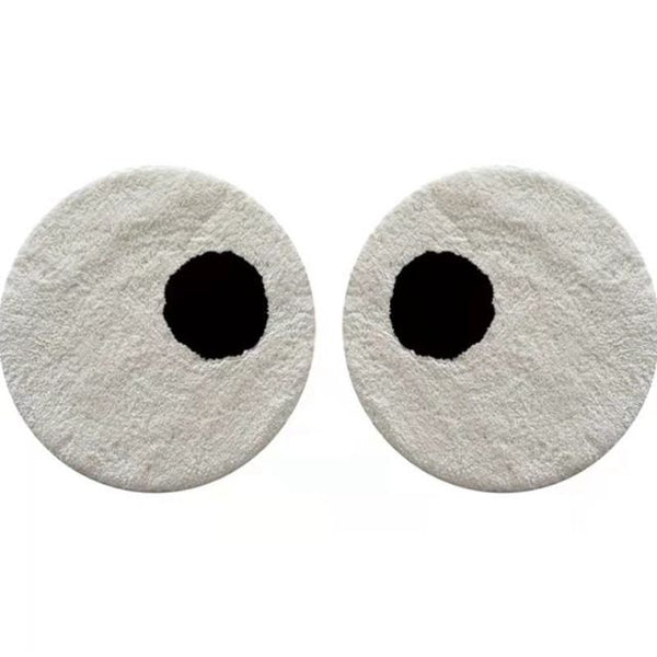 kids playroom area rug nursery decor bath mat bathroom rug googly eyes fun rug