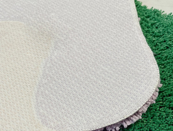 pastel colour wavy area rug bedroom rug decor fluffy soft