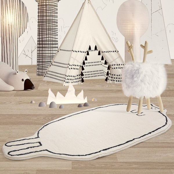 fat cat print area rug nursery play room kids rug bath mat bathroom rug decor