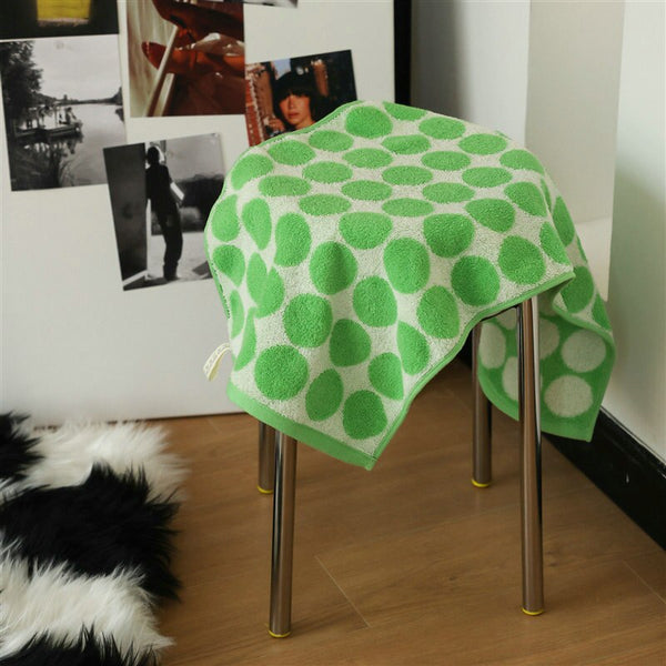 green dots cotton hand bath beach towel set bathroom accessories homewares