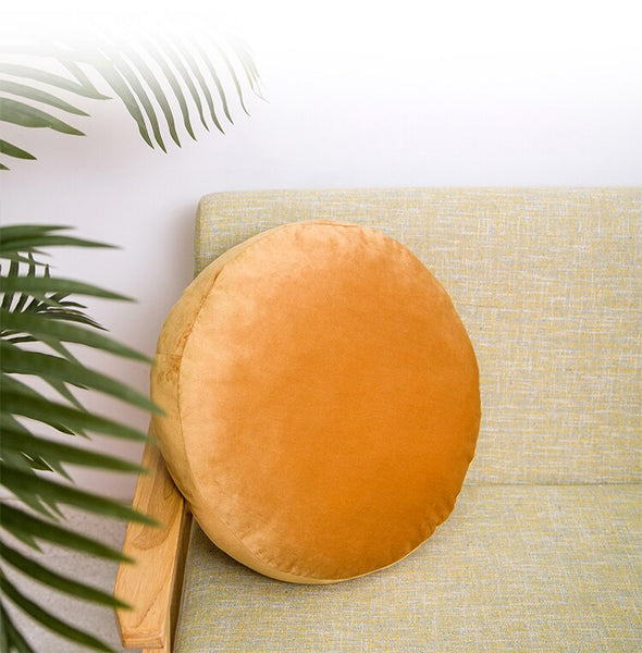 round cushion plush decorative