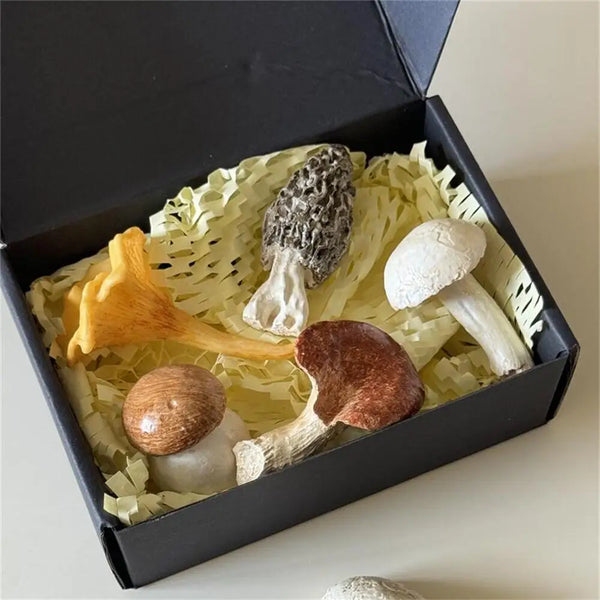 MUSHROOM SHAPED CUTLERY AND CHOPSTICK HOLDER french mushroom selection gift ideas dinnerware serveware kitchen and dining