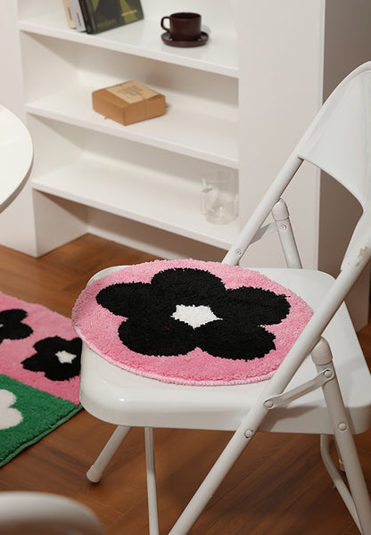 chair cushion tufted rug decoration colorful home decor homewares