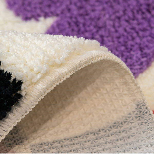 dots stripes diamonds bathroom rug bath mat soft furninshings homewares bathroom decor colorful colourful tufted