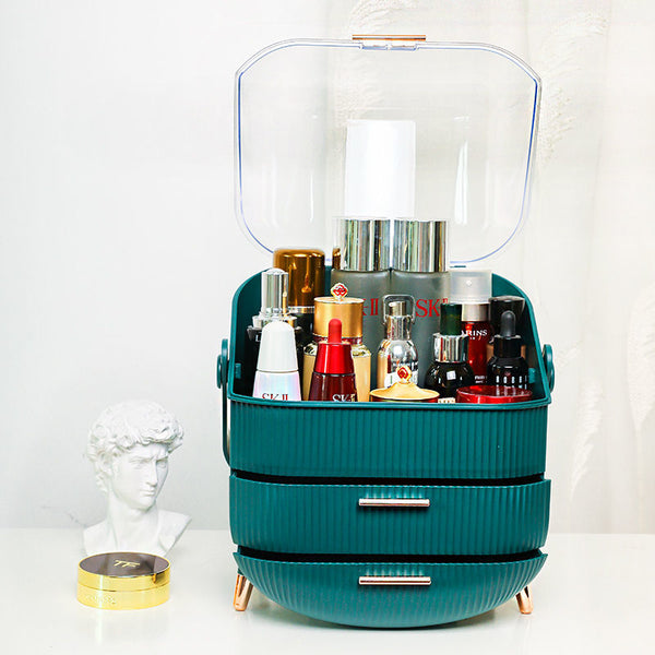 luxury cosmetic makeup organizer storage cabinet