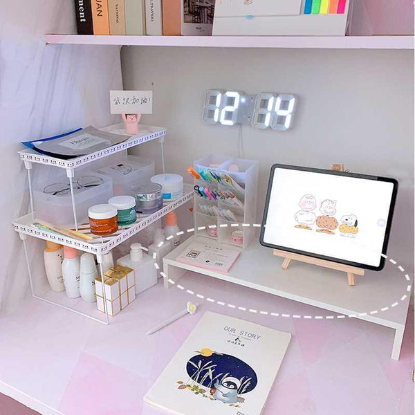 led digital clock bedside desktop wall clock alarm