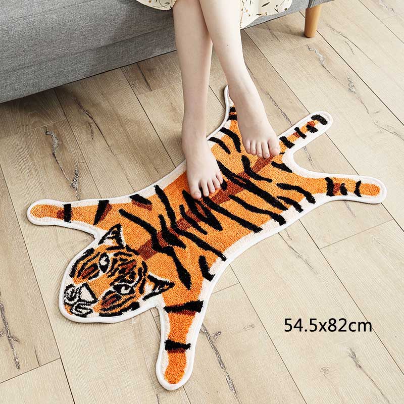 3050~HOME 60X110cm animal patterned terry bath sheet