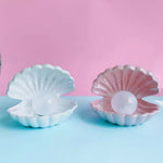 pearl shell vintage inspired night lamp table lamp