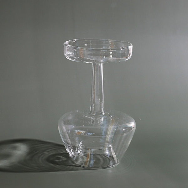 glass bubble vase candles holder nordic