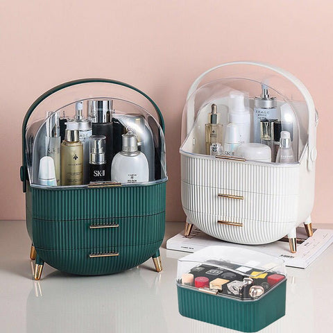 luxury cosmetic makeup organizer storage cabinet