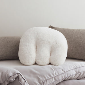 donut letter nordic plush cushion throw pillow
