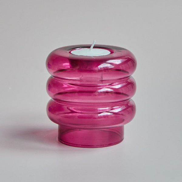 candy glass tealight candle holder modern nordic vase home decor