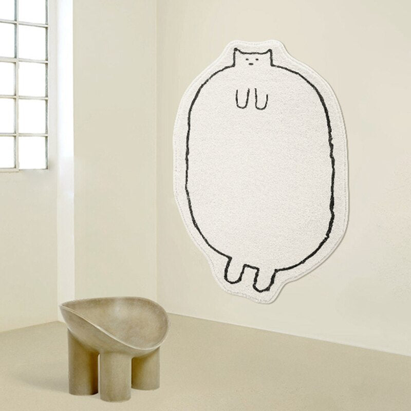 Fat Cat Rug - Area Rug for Nurseries, Kids Play Room & Bedrooms ...
