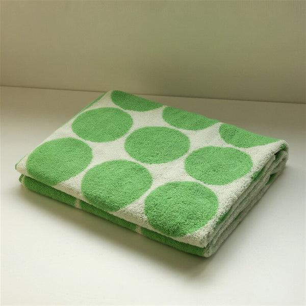 green dots cotton hand bath beach towel set bathroom accessories homewares